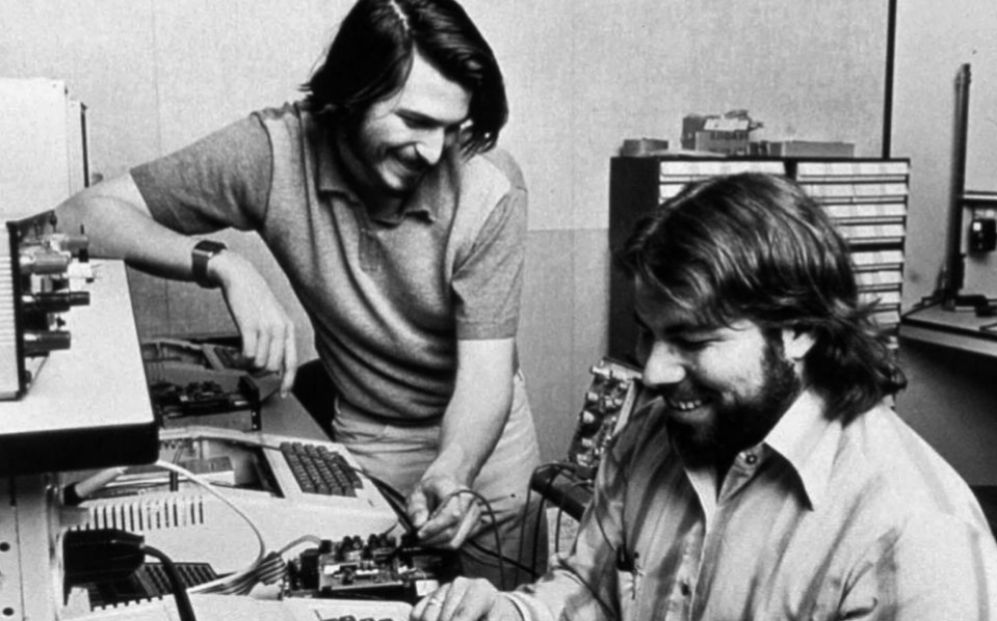 Steve Wozniak y Steve Jobs