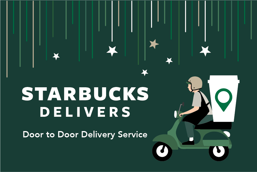 Delivery de Starbucks