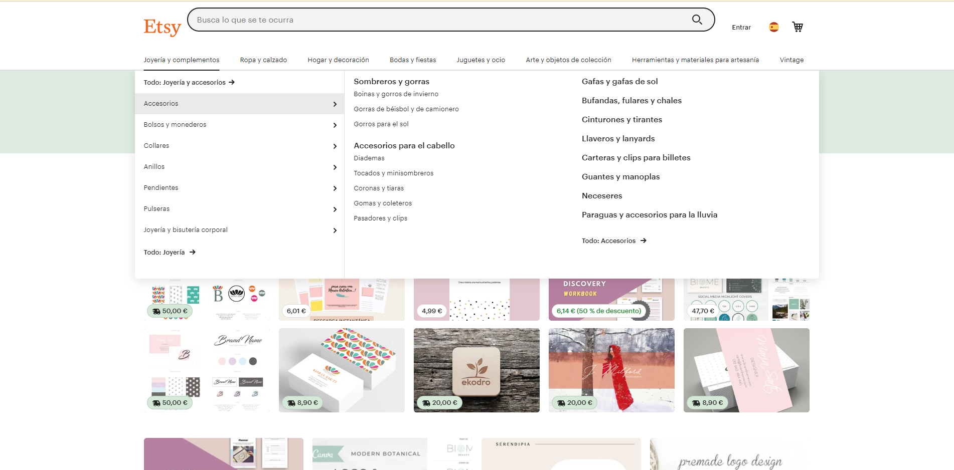 Etsy plataforma
