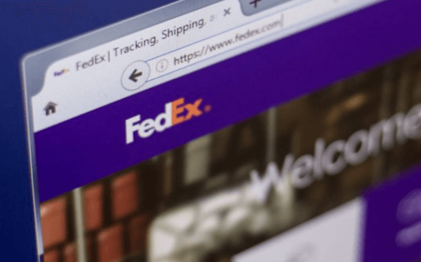 Sitio web de FedEx