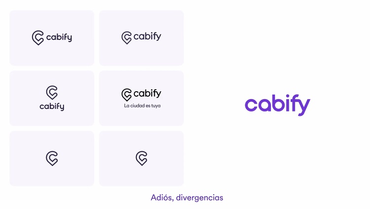 Cabify logo variantes