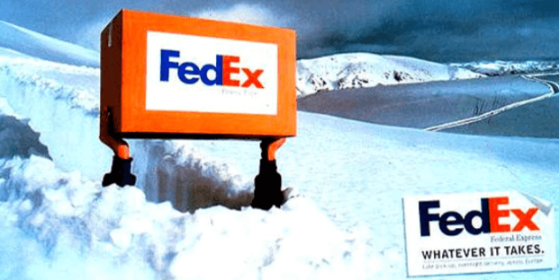 Publicidad de FedEx