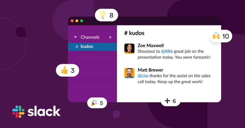 Slack interfaz