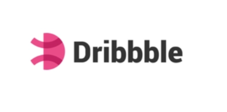Logo de Dribbble